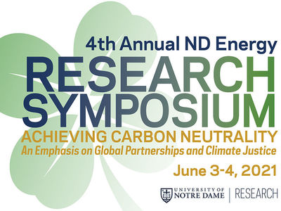 ND Energy virtual symposium to explore carbon neutrality with an emphasis on global partnerships and climate justice